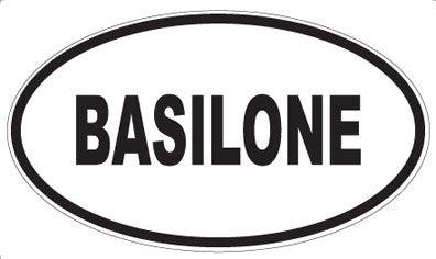 BASILONE - Oval Magnet