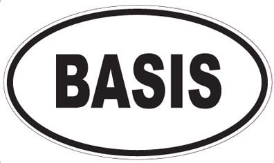 BASIS - Oval Magnet