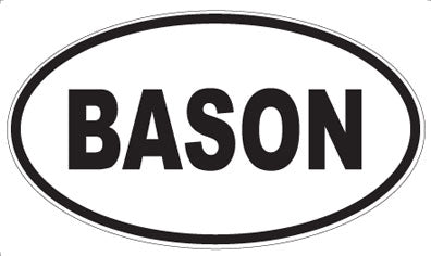 BASON - Oval Magnet