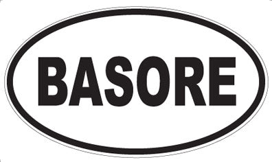 BASORE - Oval Magnet