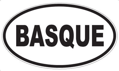 BASQUE - Oval Magnet
