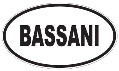 BASSANI - Oval Magnet