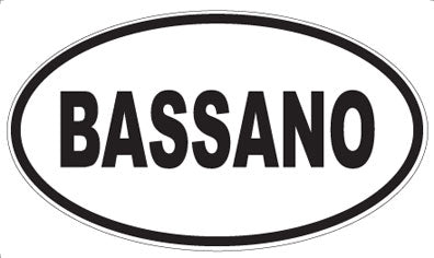 BASSANO - Oval Magnet