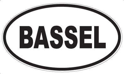 BASSEL - Oval Magnet