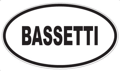 BASSETTI - Oval Magnet