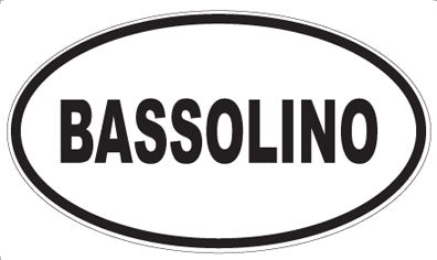 BASSOLINO - Oval Magnet