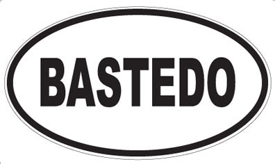 BASTEDO - Oval Magnet