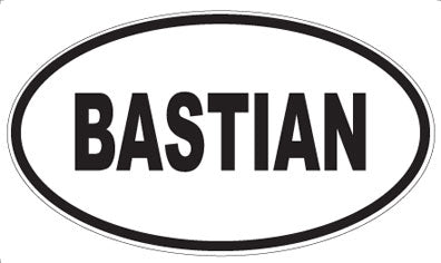 BASTIAN - Oval Magnet
