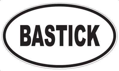 BASTICK - Oval Magnet