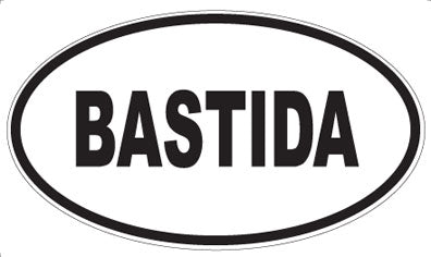 BASTIDA - Oval Magnet