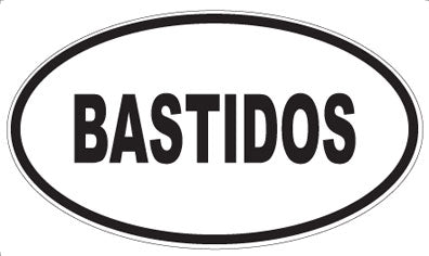 BASTIDOS - Oval Magnet