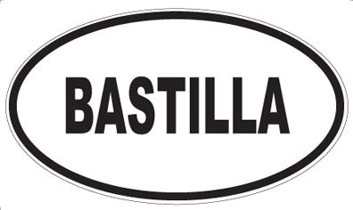 BASTILLA - Oval Magnet