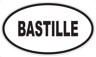 BASTILLE - Oval Magnet