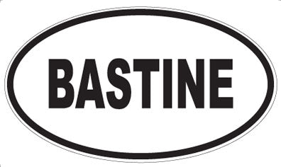 BASTINE - Oval Magnet