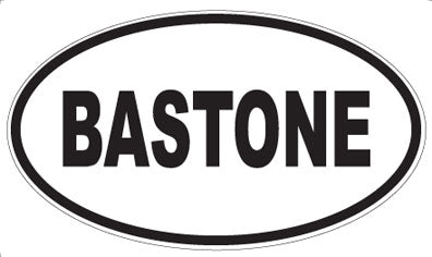 BASTONE - Oval Magnet