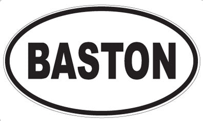 BASTON - Oval Magnet