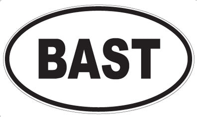 BAST - Oval Magnet