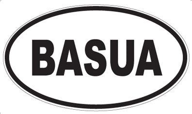 BASUA - Oval Magnet