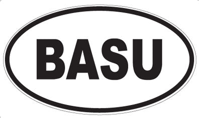 BASU - Oval Magnet