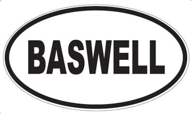 BASWELL - Oval Magnet