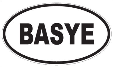 BASYE - Oval Magnet