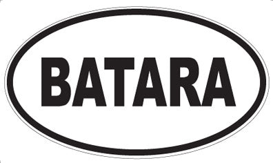 BATARA - Oval Magnet