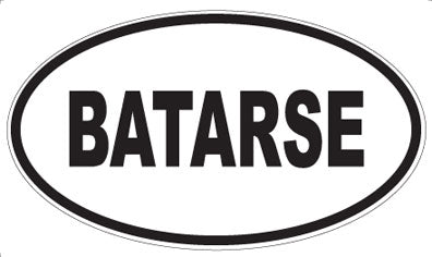 BATARSE - Oval Magnet