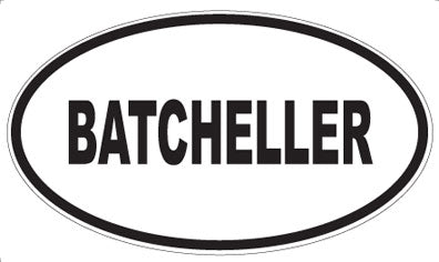 BATCHELLER - Oval Magnet