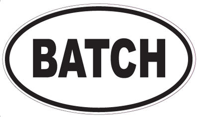 BATCH - Oval Magnet
