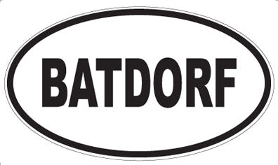 BATDORF - Oval Magnet