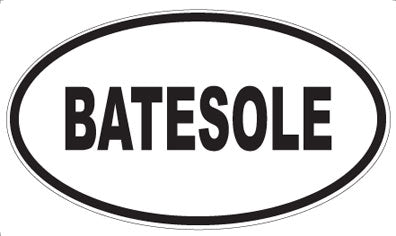 BATESOLE - Oval Magnet
