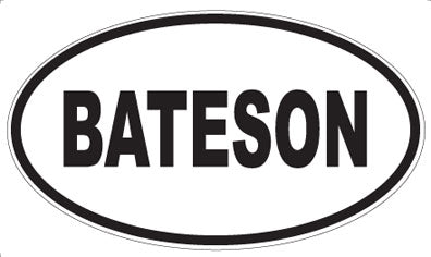 BATESON - Oval Magnet