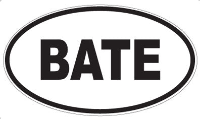 BATE - Oval Magnet