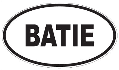 BATIE - Oval Magnet
