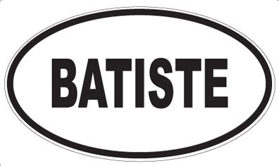 BATISTE - Oval Magnet