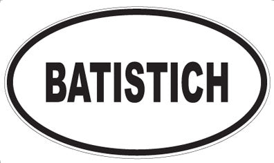 BATISTICH - Oval Magnet