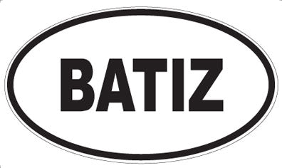 BATIZ - Oval Magnet