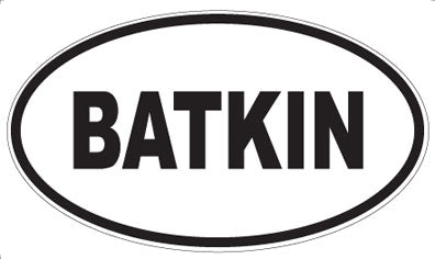 BATKIN - Oval Magnet