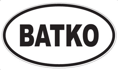 BATKO - Oval Magnet