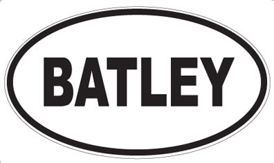 BATLEY - Oval Magnet