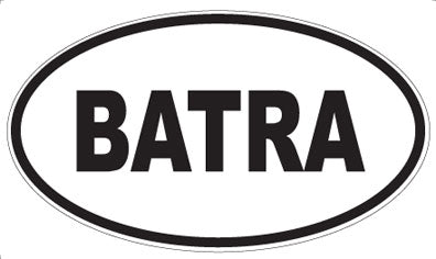 BATRA - Oval Magnet