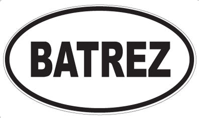 BATREZ - Oval Magnet