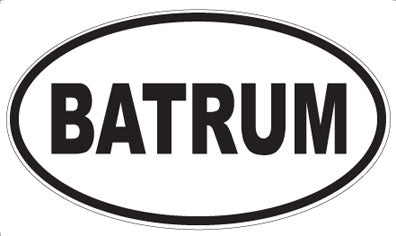 BATRUM - Oval Magnet