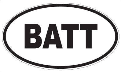BATT - Oval Magnet