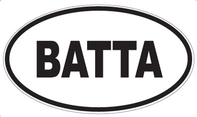 BATTA - Oval Magnet