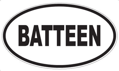 BATTEEN - Oval Magnet
