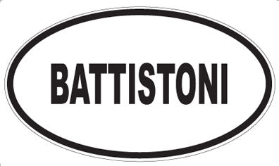 BATTISTONI - Oval Magnet