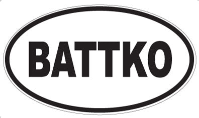 BATTKO - Oval Magnet