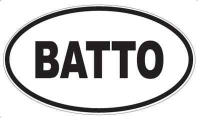 BATTO - Oval Magnet