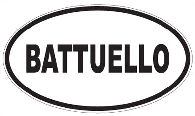 BATTUELLO - Oval Magnet